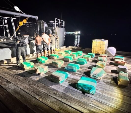 U.S., Dominican Republic, and Dutch Forces Seize 1,294 Pounds of Cocaine From Go-Fast Vessel in Caribbean