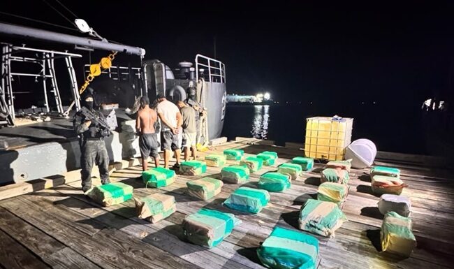 U.S., Dominican Republic, and Dutch Forces Seize 1,294 Pounds of Cocaine From Go-Fast Vessel in Caribbean