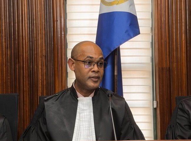 Mr. Sigmar Carmelia, President of The Joint Court of Justice (Gemeenschappelijk Hof van Justitie)