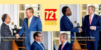 King receives Caribbean governors at Huis ten Bosch