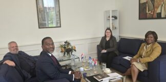 Minister Plenipotentiary Arrindell Meets with Governor Baly. Discuss EU Funding Opportunities & Ways to Address Brain Drain