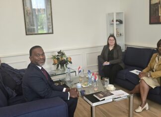 Minister Plenipotentiary Arrindell Meets with Governor Baly. Discuss EU Funding Opportunities & Ways to Address Brain Drain