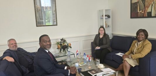 Minister Plenipotentiary Arrindell Meets with Governor Baly. Discuss EU Funding Opportunities & Ways to Address Brain Drain