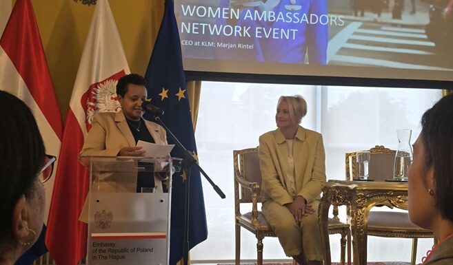 Minister Plenipotentiary Arrindell Joins High-Level Diplomatic Dialogue of Women Ambassadors
