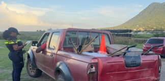 Planned seatbelt compliance check on Sint Eustatius and Arrest for driving under the influence of alcohol on Saba
