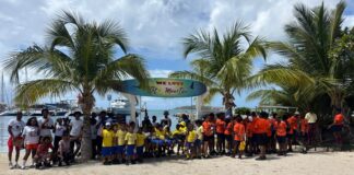 Students Kick Off International Coastal Cleanup in Philipsburg
