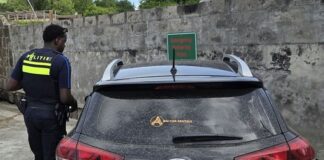 Traffic control on Sint Eustatius