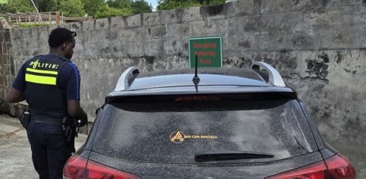 Traffic control on Sint Eustatius