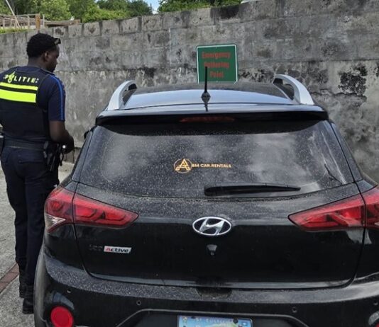 Traffic control on Sint Eustatius