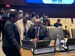 Minister Connor Leads Sint Maarten Delegation to 63rd PAHO Directing Council