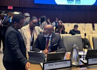 Minister Connor Leads Sint Maarten Delegation to 63rd PAHO Directing Council