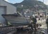 Explosion at boat yard on Wellsburg street in Cole Bay
