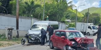 Traffic Accident on A.Th. Illidge Road