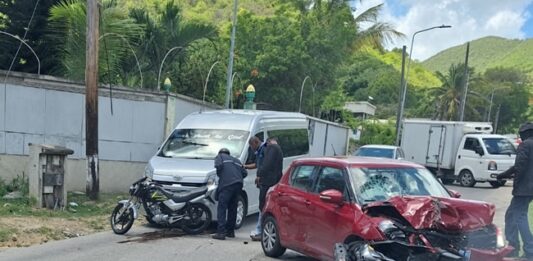 Traffic Accident on A.Th. Illidge Road