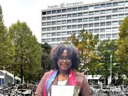 MP LYNDON LEWIS CONGRATULATES TERRYANNE TONDU ON HER ACADEMIC ACHIEVEMENTS