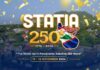 King Willem-Alexander, Prime Minister Jetten Mark and State Secretary for Interior Affairs and Kingdom Relations, Eric van der Burg, 250th Anniversary of The First Salute on St. Eustatius