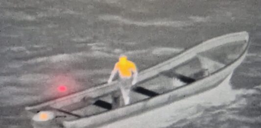 Coast Guard tows stranded boater to Sta. Cruz after flare alert