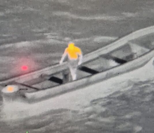 Coast Guard tows stranded boater to Sta. Cruz after flare alert