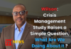Wilson: Crisis Management Study Raises a Simple Question, What Are We Doing About It?