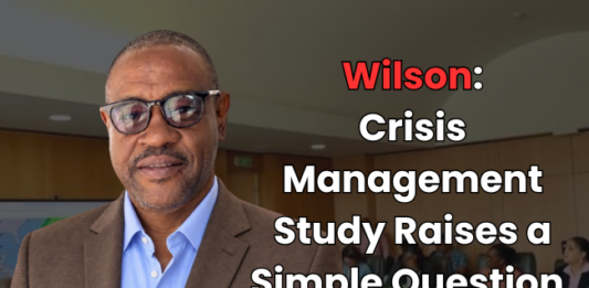 Wilson: Crisis Management Study Raises a Simple Question, What Are We Doing About It?