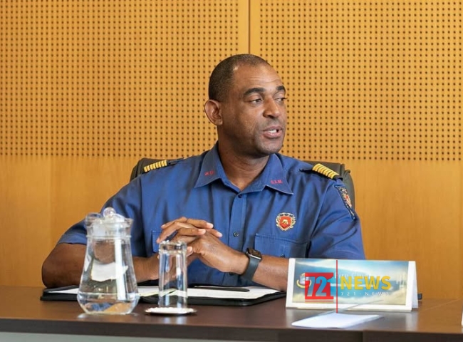 Fire Chief and National Disaster Coordinator (NDC) of the Office of Disaster Management (ODM) Clive Richardson
