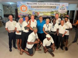 St. Maarten Golf Association regarding successful participation in the Eastern Caribbean Golf Association’s yearly tournament on Anguilla