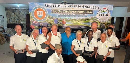 St. Maarten Golf Association regarding successful participation in the Eastern Caribbean Golf Association’s yearly tournament on Anguilla