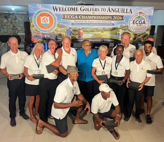 St. Maarten Golf Association regarding successful participation in the Eastern Caribbean Golf Association’s yearly tournament on Anguilla