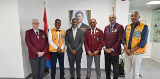 Lions District Governor Pays Courtesy Visit
