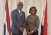 Minister Plenipotentiary Arrindell Meets Cadaster Director Ortega and Discuss the Importance of Creating Pathways for Young Professionals