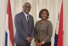 Minister Plenipotentiary Arrindell Meets Cadaster Director Ortega and Discuss the Importance of Creating Pathways for Young Professionals
