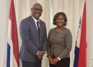 Minister Plenipotentiary Arrindell Meets Cadaster Director Ortega and Discuss the Importance of Creating Pathways for Young Professionals