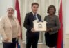 Minister Plenipotentiary Arrindell Meets Uruguay’s Ambassador and Explore Opportunities for wider Cooperation
