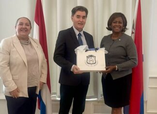 Minister Plenipotentiary Arrindell Meets Uruguay’s Ambassador and Explore Opportunities for wider Cooperation