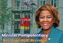 Minister Plenipotentiary Arrindell Meets Cft Board Representatives. Discuss Institutional Capacity & Long-term Resilience of Sint Maarten