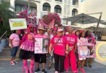 Sea of Pink Floods Philipsburg as Community Unites for Annual Pink Parade