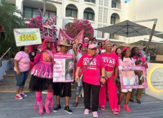 Sea of Pink Floods Philipsburg as Community Unites for Annual Pink Parade