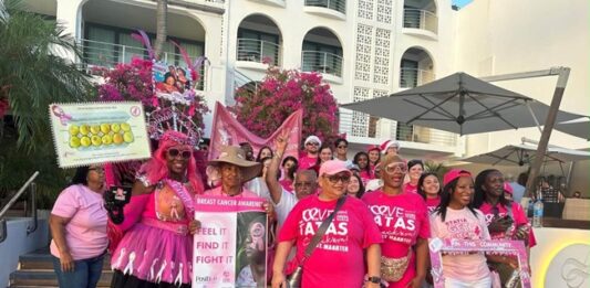 Sea of Pink Floods Philipsburg as Community Unites for Annual Pink Parade