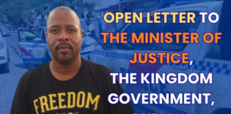 OPEN LETTER TO THE MINISTER OF JUSTICE, THE KINGDOM GOVERNMENT, AND THE KINGDOM PROSECUTOR