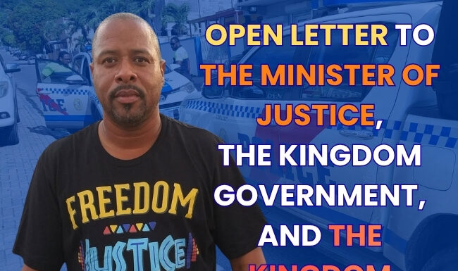 OPEN LETTER TO THE MINISTER OF JUSTICE, THE KINGDOM GOVERNMENT, AND THE KINGDOM PROSECUTOR